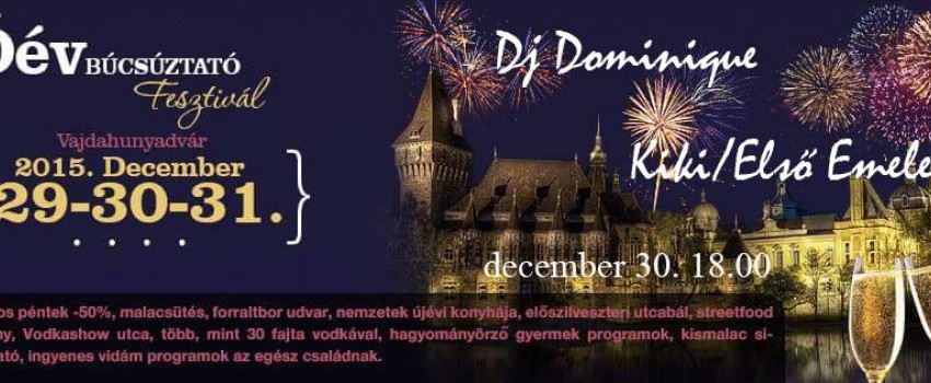 Óévbúcsúztató fesztivál a Vajdahunyadvárban