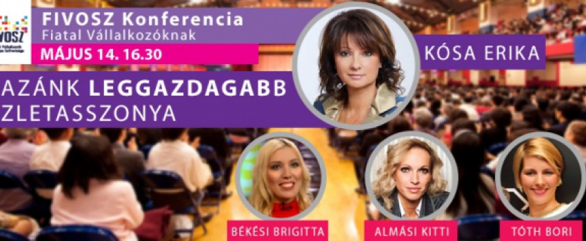 Kósa Erika a FIVOSZ Konferencián, május 14-én