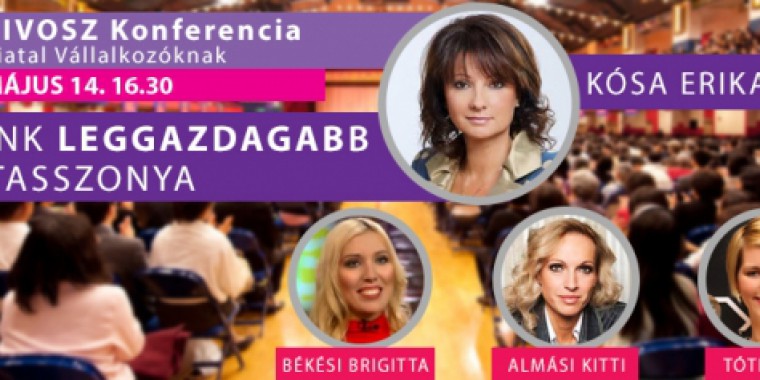 Kósa Erika a FIVOSZ Konferencián, május 14-én